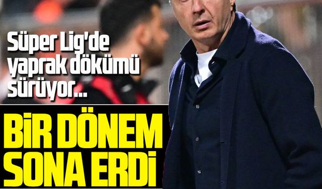 Süper Lig'de yaprak dökümü sürüyor. Kasımpaşa’da Şok Ayrılık