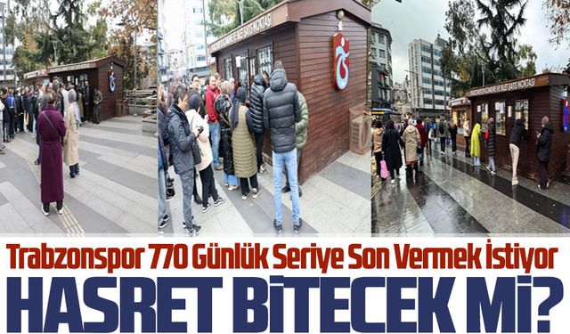 Trabzonspor 770 Günlük Seriye Son Vermek İstiyor: Hedef Dev Maçlarda Zafer