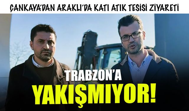 Trabzon'a Yakışmıyor! Çankaya Araklı'da Katı Atık Tesisinde