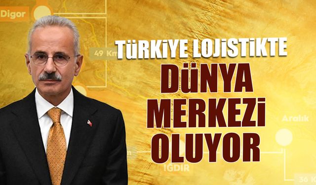 Türkiye Lojistikte Dünya Merkezi Oluyor! Bakan Uraloğlu Açıkladı...