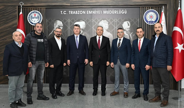 TÜRKAV'dan Trabzon Emniyeti'ne Ziyaret: "Şehrimiz için Çalışacağız"