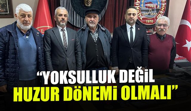 Yoksulluk Değil Huzur Dönemi Olmalı! Saadet'ten Emeklilere Ziyaret