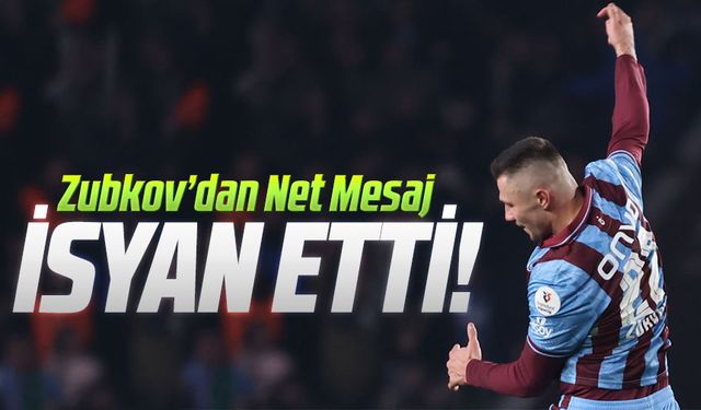 Zubkov’dan Net Mesaj: “Kazanabilirdik Ama 1 Puan Bizi Başka Yerlere Taşıyabilir”
