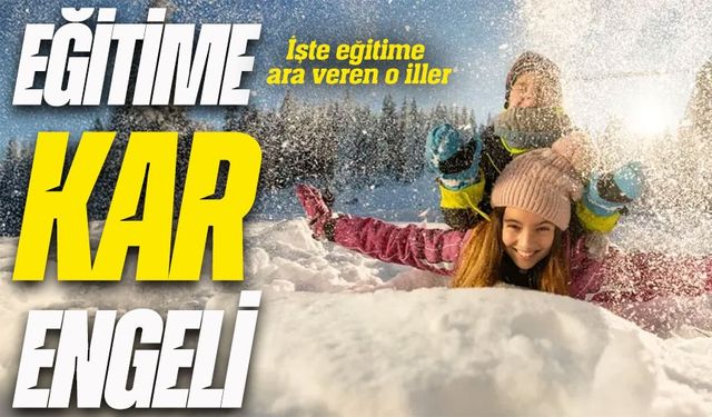 Sibirya Soğukları Okulları Kapattı: Kar Tatili Verilen İl ve İlçeler Açıklandı