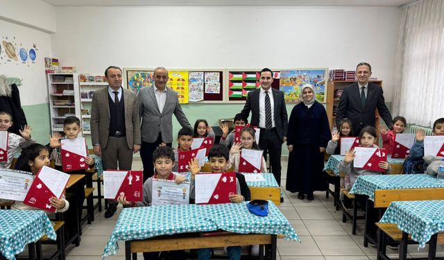 Salıpazarı'nda karne töreni düzenlendi