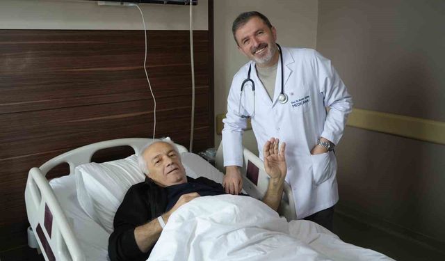 Gürcistan'dan Samsun'a uzanan zorlu tedavi süreci başarıyla tamamlandı