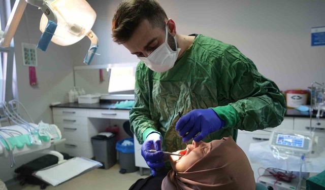 Samsun Ağız ve Diş Sağlığı Hastanesi'nde yıllık muayene sayısı 900 bine yaklaştı