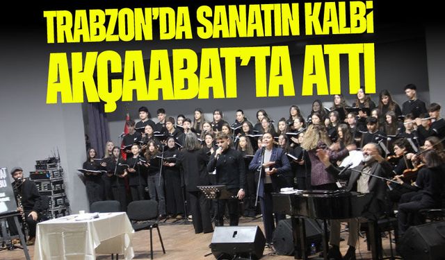 Akçaabat’ta “Kim Var” Sanat Gecesi Ayakta Alkışlandı