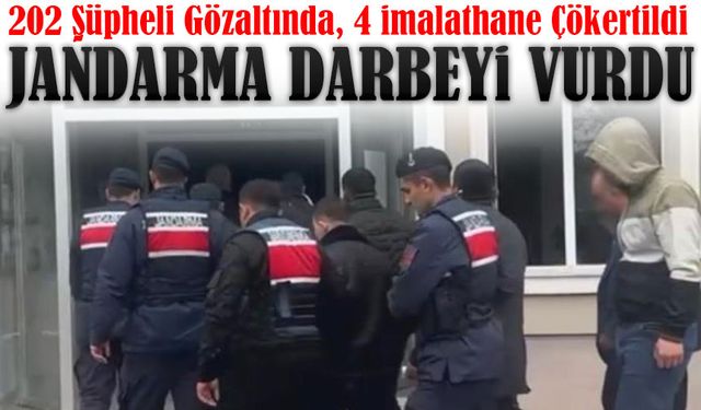 Türkiye Genelinde Silah Operasyonu! 202 Şüpheli Gözaltında, 4 İmalathane Çökertildi