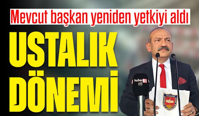 Trabzon Şoförler Odası Seçiminde Ömer Hakan Usta Güven Tazeledi