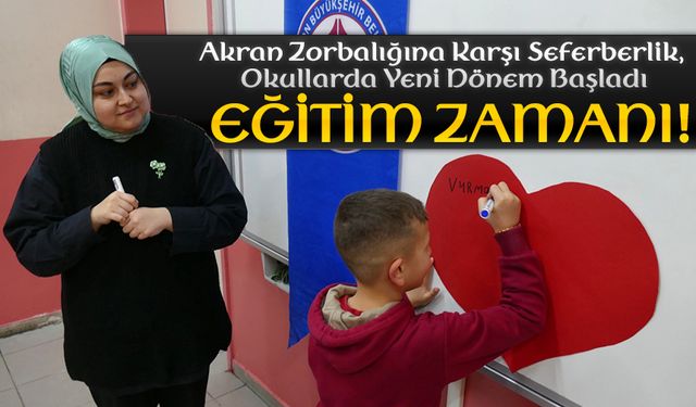 Trabzon’da Akran Zorbalığına Karşı Seferberlik, Okullarda Yeni Dönem Başladı