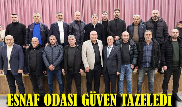 Trabzon Kamyon ve Kamyonetçiler Esnaf Odası’nda Güven Tazelendi