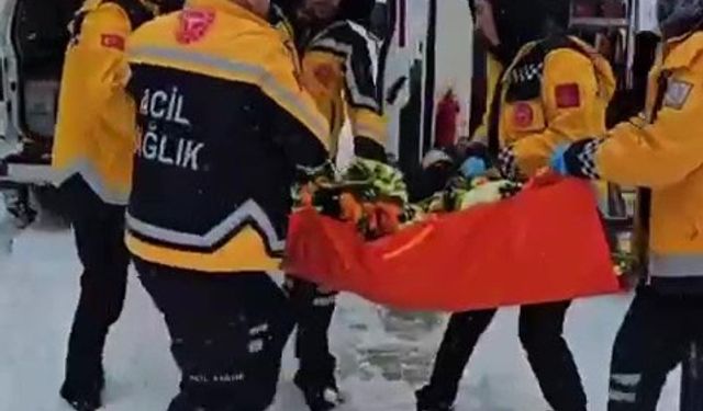 Giresun’da 79 yaşındaki hastanın imdadına arazi tipi ambulans yetişti