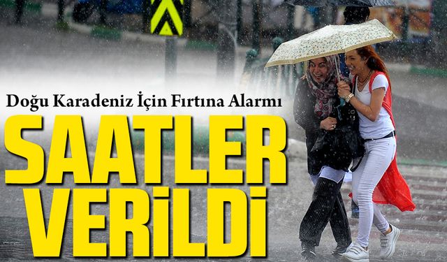 Doğu Karadeniz Dikkat! Karla Karışık Yağmur ve Kuvvetli Yağış Geliyor