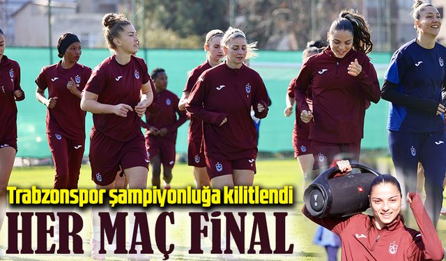 Trabzonspor Kadın Futbol Takımı Şampiyonluğa Kilitlendi