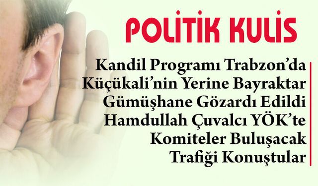 Berat Kandili Programı Trabzon’dan Dünyaya Yayınlanacak