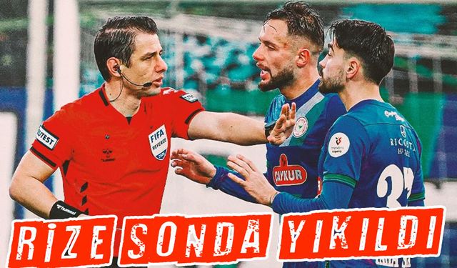 Didi Stadı’nda Galibiyet Kaçtı: Çaykur Rizespor Son Anda Yıkıldı