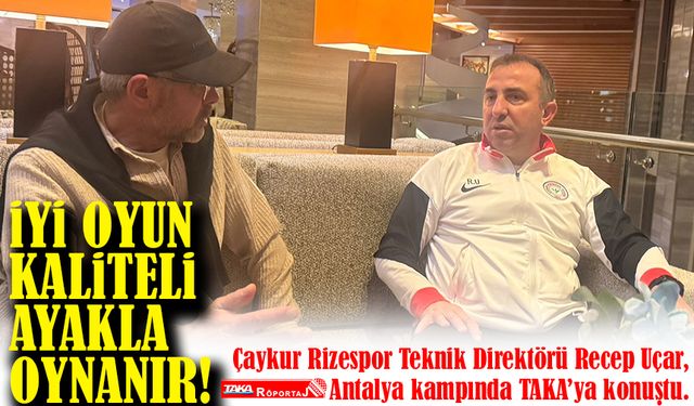 Recep Uçar’dan Net Mesaj: “51 Puanın Tamamına Talibiz, Kupayı İstiyoruz”