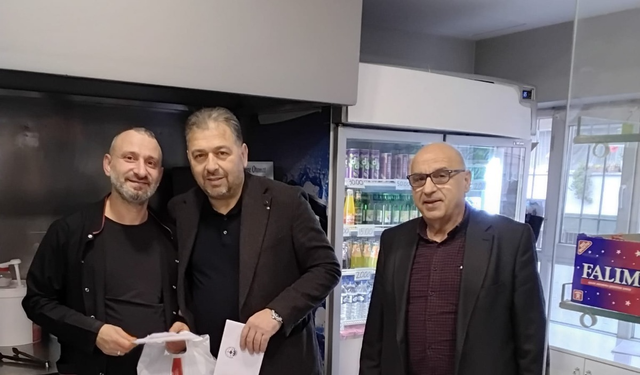 Trabzon Bakkallar Odası Adayı İsmail Baş’tan Kantin Esnafına Ziyaret