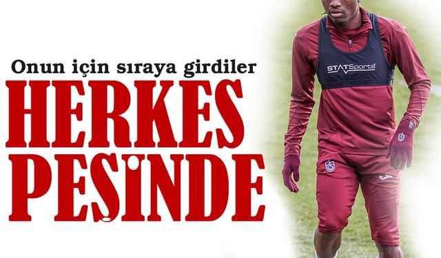 Avrupa Devleri Trabzonspor'un Yıldızı İçin Transfer Sırasına Girdi! Tam 50 Milyon Euro...