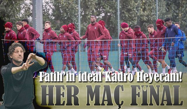 Trabzonspor’da İdeal Kadro Heyecanı! Fatih Tekke’nin Eli Güçlendi