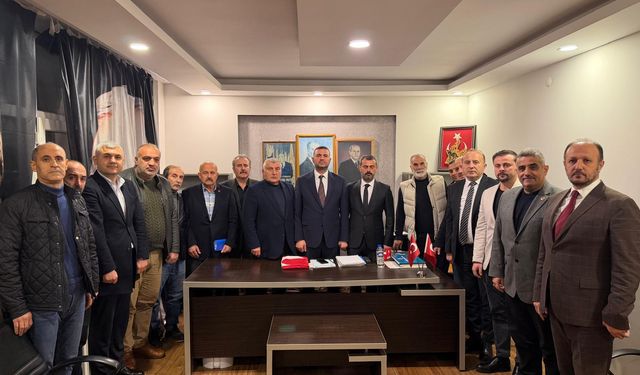 MHP Arsin İlçe Başkanlığı’nda Bayrak Değişimi: Görev Abdulaziz Turgut’ta