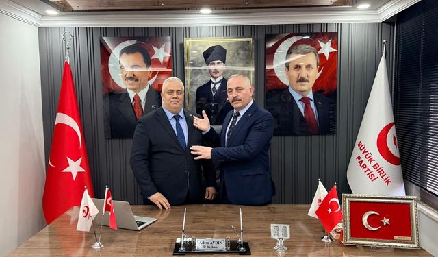 BBP Yomra'da Yeni Başkan! Sezgin Yıldız Göreve Başladı