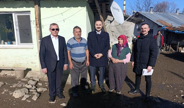 Havza Kaymakamı Ayvat'tan engelli ve yaşlılara ziyaret