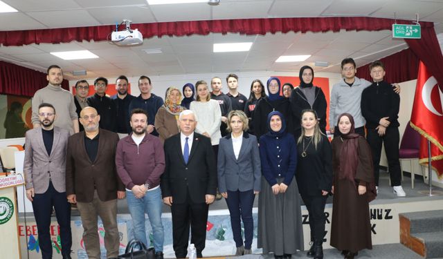 Of'ta liseler arası bilgi yarışması yapıldı