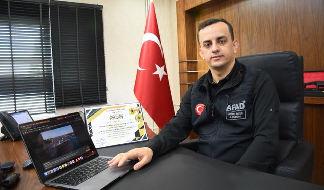 Samsun AFAD İl Müdürü Matur, AA'nın 'Yılın Kareleri' oylamasına katıldı