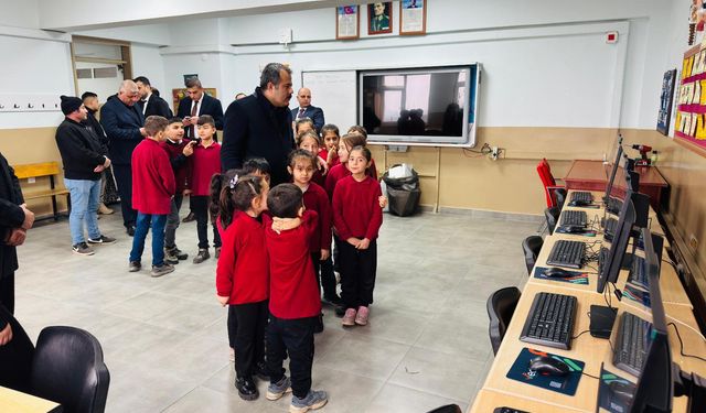 Vezirköprü'de geçen yıl eğitim kurumlarına 13,8 milyon liralık bakım ve onarım yapıldı