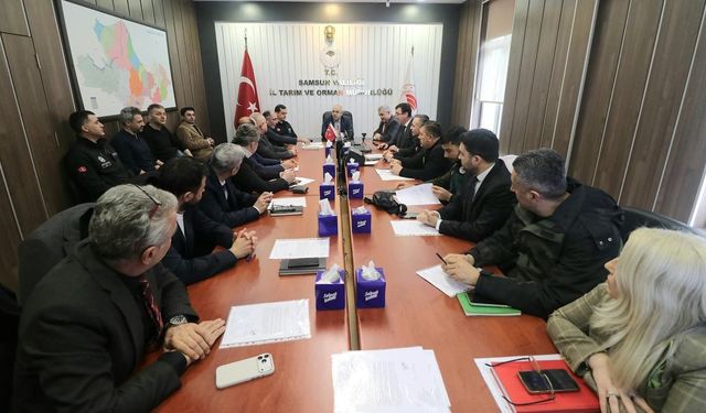 Afet sonrası gıda güvenliği, hayvan sağlığı ve su temini masaya yatırıldı