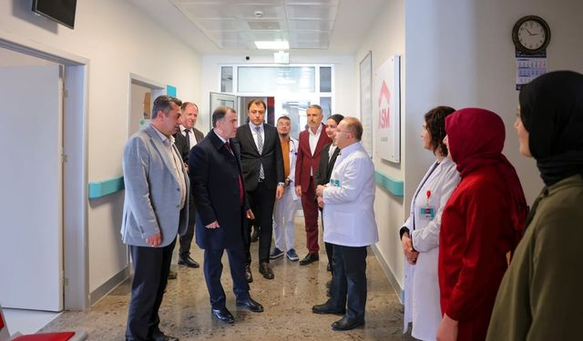 Vali Eldivan Aydıntepe'de incelemelerde bulundu