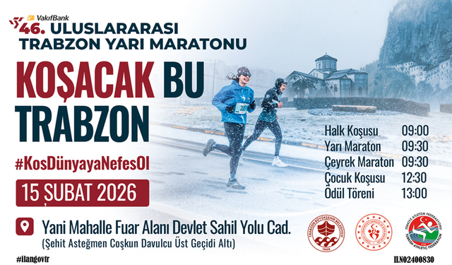 46. ULUSLARARASI TRABZON YARI MARATONU