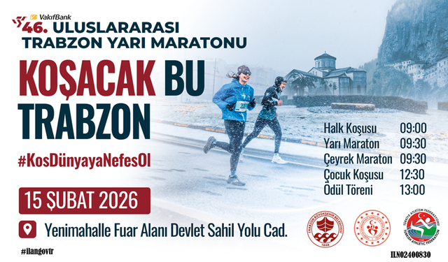 46. ULUSLARARASI TRABZON YARI MARATONU