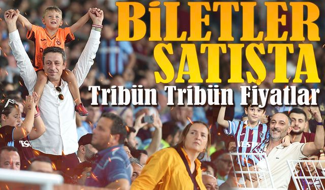 Trabzonspor – Fenerbahçe Maçının Biletleri Satışta! İşte Tarih ve Tribün Tribün Fiyatlar