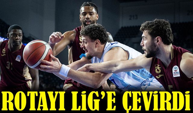 Kupaya veda eden Trabzonspor Basketbol rotayı lige çevirdi