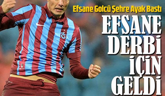 Papara Park Öncesi Sürpriz Misafir! Efsane Golcü Şehre Ayak Bastı