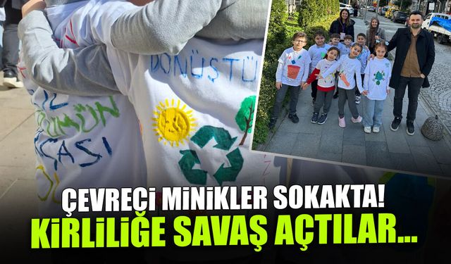 Çevreci Minikler Ofta Kirliliğe Savaş Açtı!