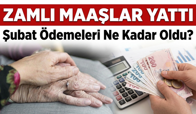 Şubat Ayı Yaşlı ve Engelli Aylıkları Zamlı Olarak Hesaplara Yatırılıyor
