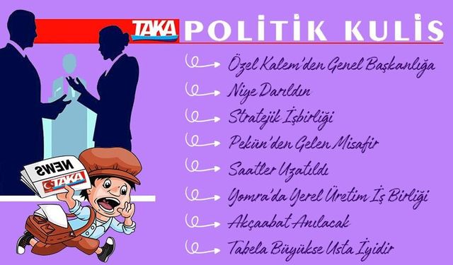 Özel Kalem’den Genel Başkanlığa