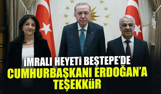 İmralı Heyeti Erdoğan ile Ne Konuştu? Teşekkür ve Barış Vurgusu