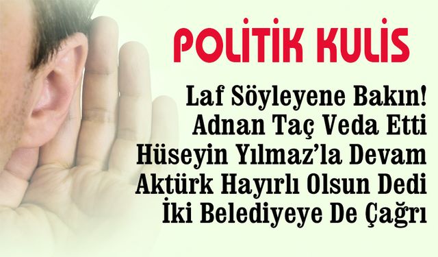 Aktürk Hayırlı Olsun Dedi