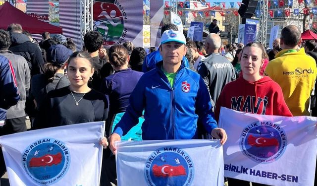 46. Uluslararası Trabzon Yarı Maratonu’na Memur Sen ailesi damga vurdu