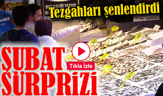 Şubat Sürprizi: Karadeniz’de Hamsi Bolluğu Tezgahları Şenlendirdi