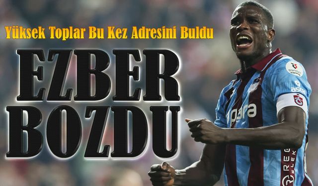 Trabzonspor’dan Samsunspor Maçında Ezber Bozan Hücum Planı