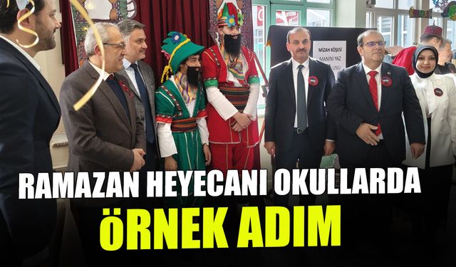 Ramazan Heyecanı Trabzon'da Okulları Sardı! Örnek Adım