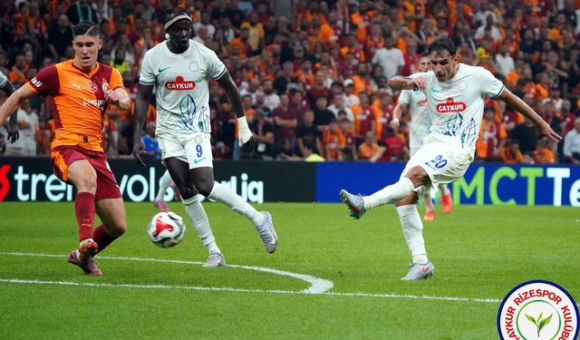 Çaykur Rizespor Lideri Ağırlıyor: Rakip Galatasaray