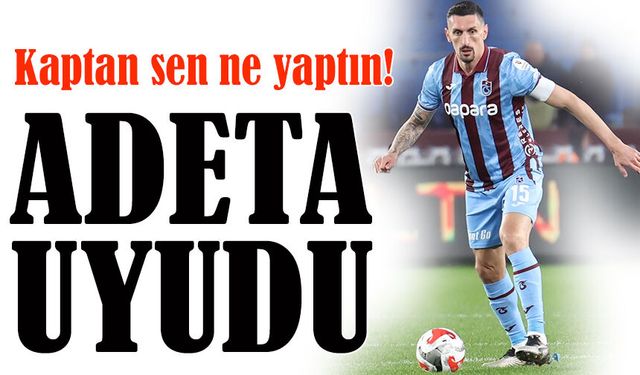 Trabzonspor’da kaptan Stefan Savic, savunmada uyuya mı kaldı?