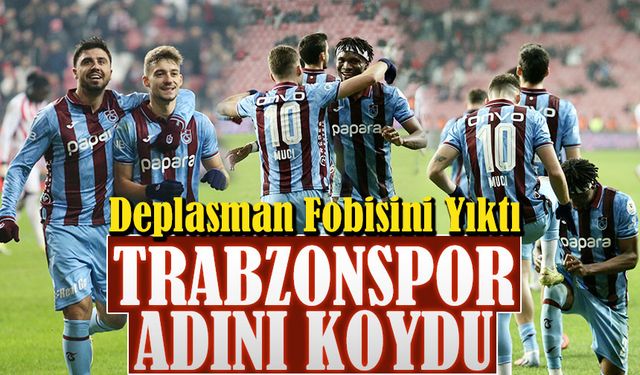 Trabzonspor Deplasman Fobisini Yıktı: Fatih Tekke Etkisi Net Şekilde Ortada